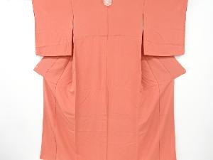 リサイクル　未使用品　一つ紋色無地着物